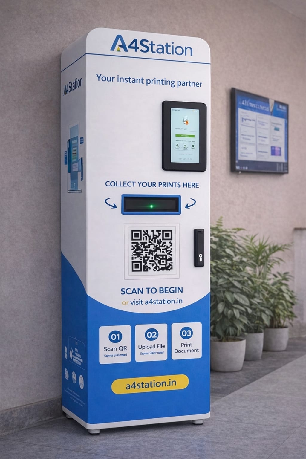 A4Station Smart Printing Kiosk